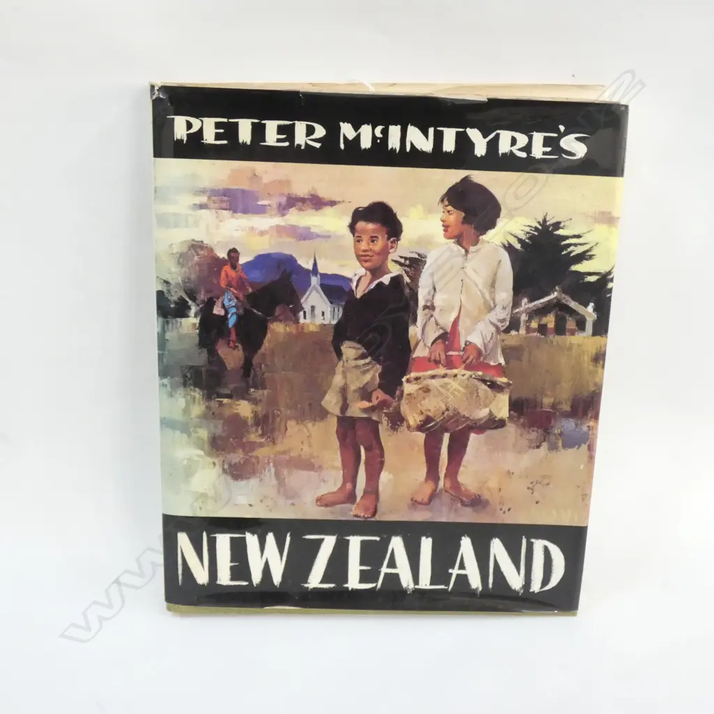 BOOK - PETER McINTYRE'S NEW ZEALAND Image 1++