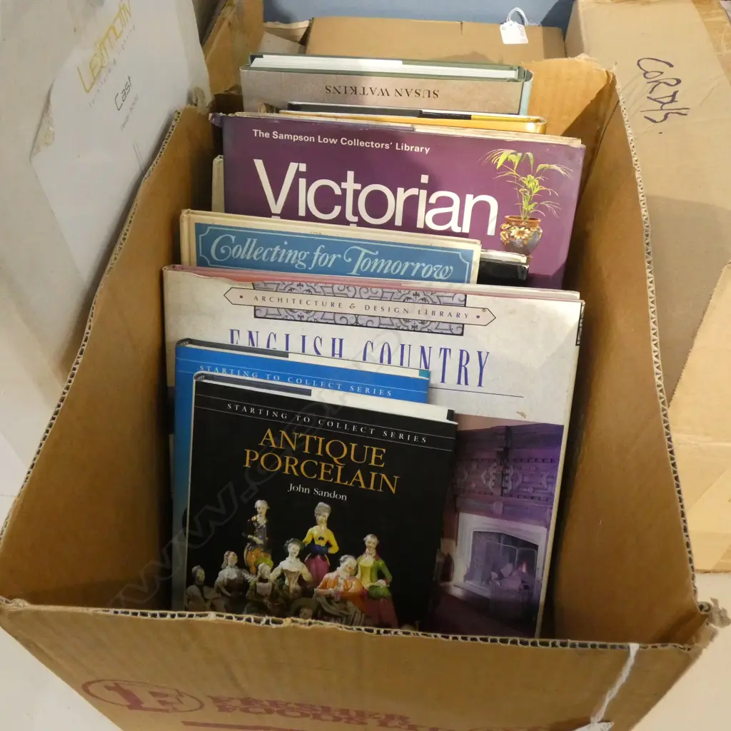 BOX LOT ASST COLLECTORS REFERENCE BOOKS  Image 1++