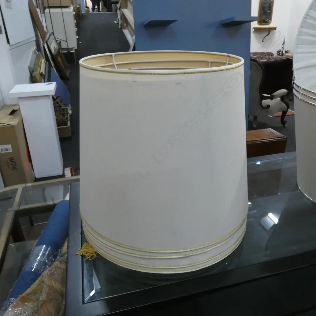 4 LG LAMP SHADES DIA 500MM  Ex Sultan of Brunei  Image 1++