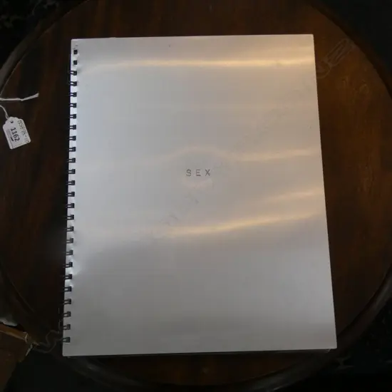 MADONNA SEX BOOK AF SOME DAMAGE TO SPINE
