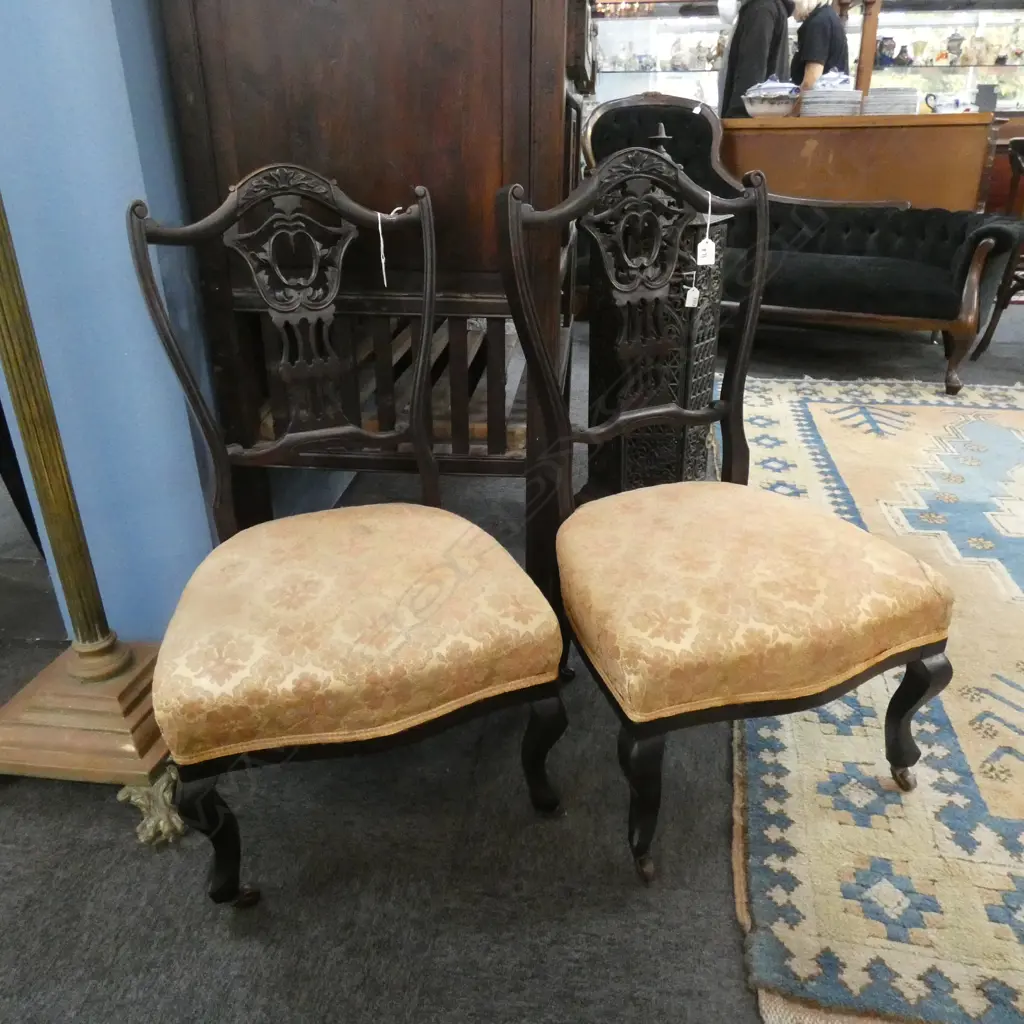 PR OF EDWARDIAN NURSING CHAIRS Image 1++