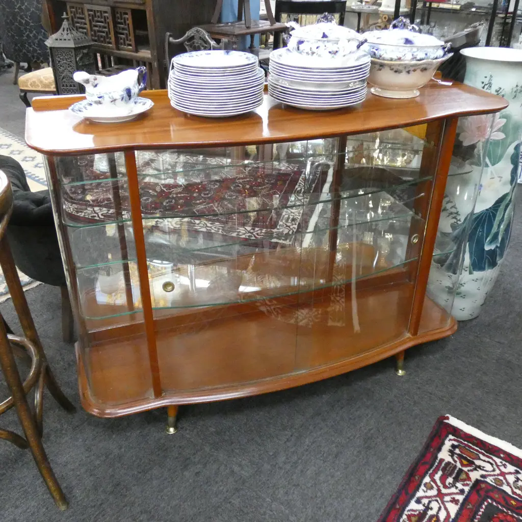 RETRO CHINA CABINET 1220 X 410 X 880MM Image 1++