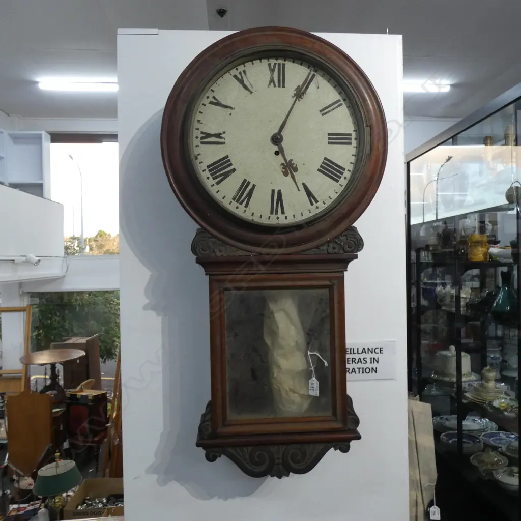 LG WOODEN  WALL PENDULUM CLOCK  H 940MM A/F Image 1++
