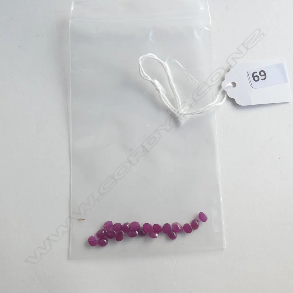 10CT RUBY CABOCHON - ALL SAME SIZE  Image 1++