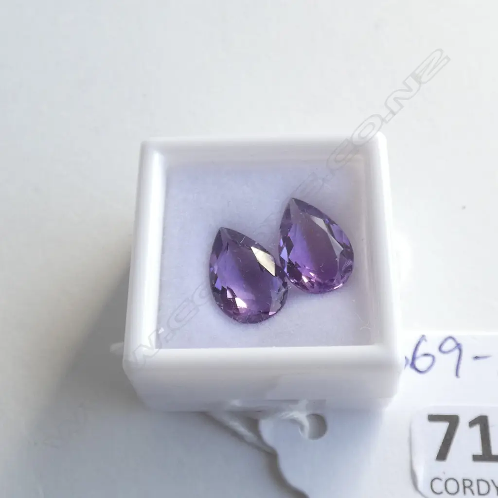 PR 5CT DROP SHAPED AMETHYST Image 1++