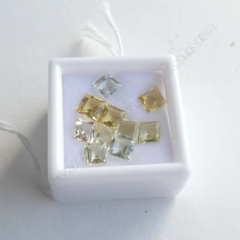 Citrine – 5 ct. - 10 stones square Image 1++