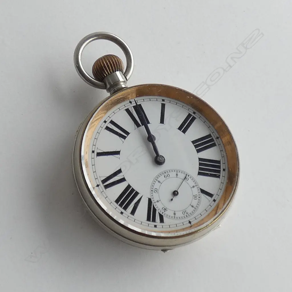 CHESTER 1902 SILVER COVERED P/WATCH STAND + WATCH Image 1++