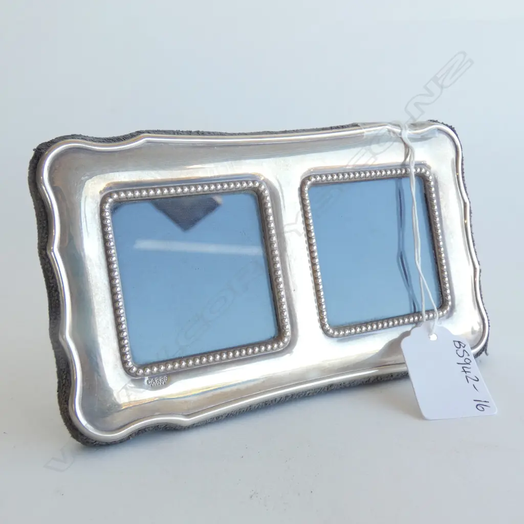 SM STG SILVER DOUBLE PHOTO FRAME 150 X 85MM Image 1++