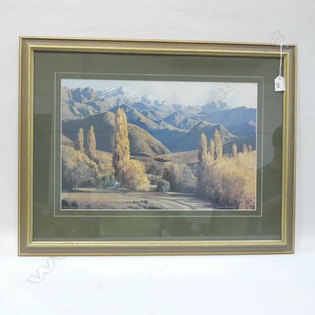 FRAMED LTD ED PRINT 'MACETOWN' BY GRAHAM BRINSLEY  470 X 310MM  Image 1++
