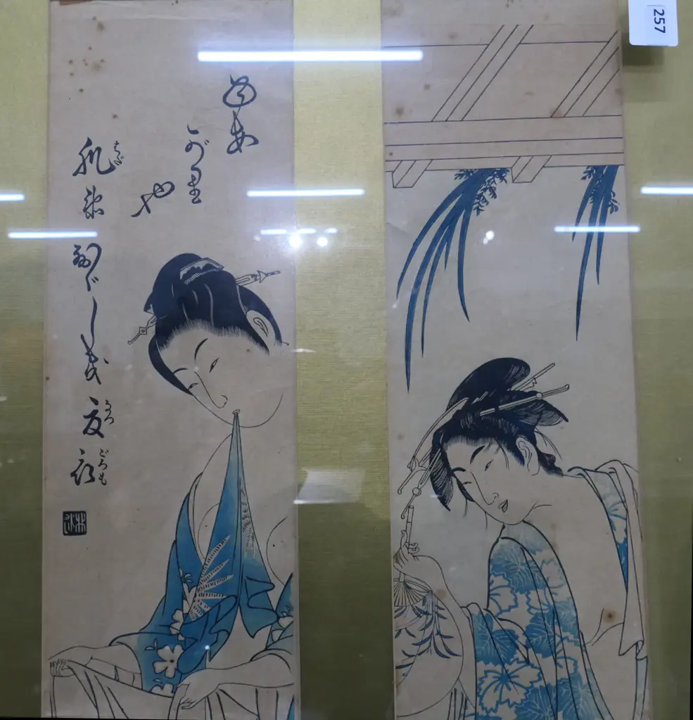 JAPANESE DIPTYCH 690 X 290MM Image 1++