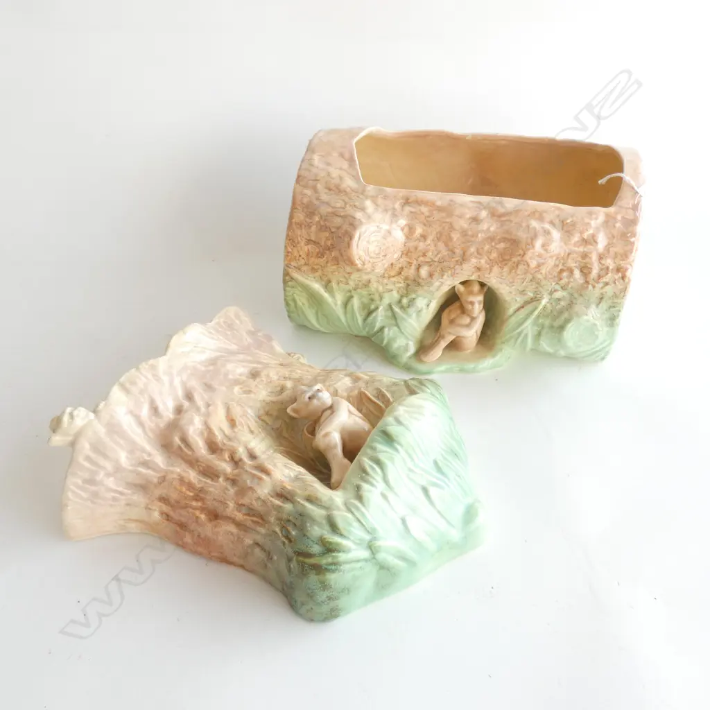 SYLVAC GNOME TROUGH VASE & WALL VASE H.215mm Image 1++
