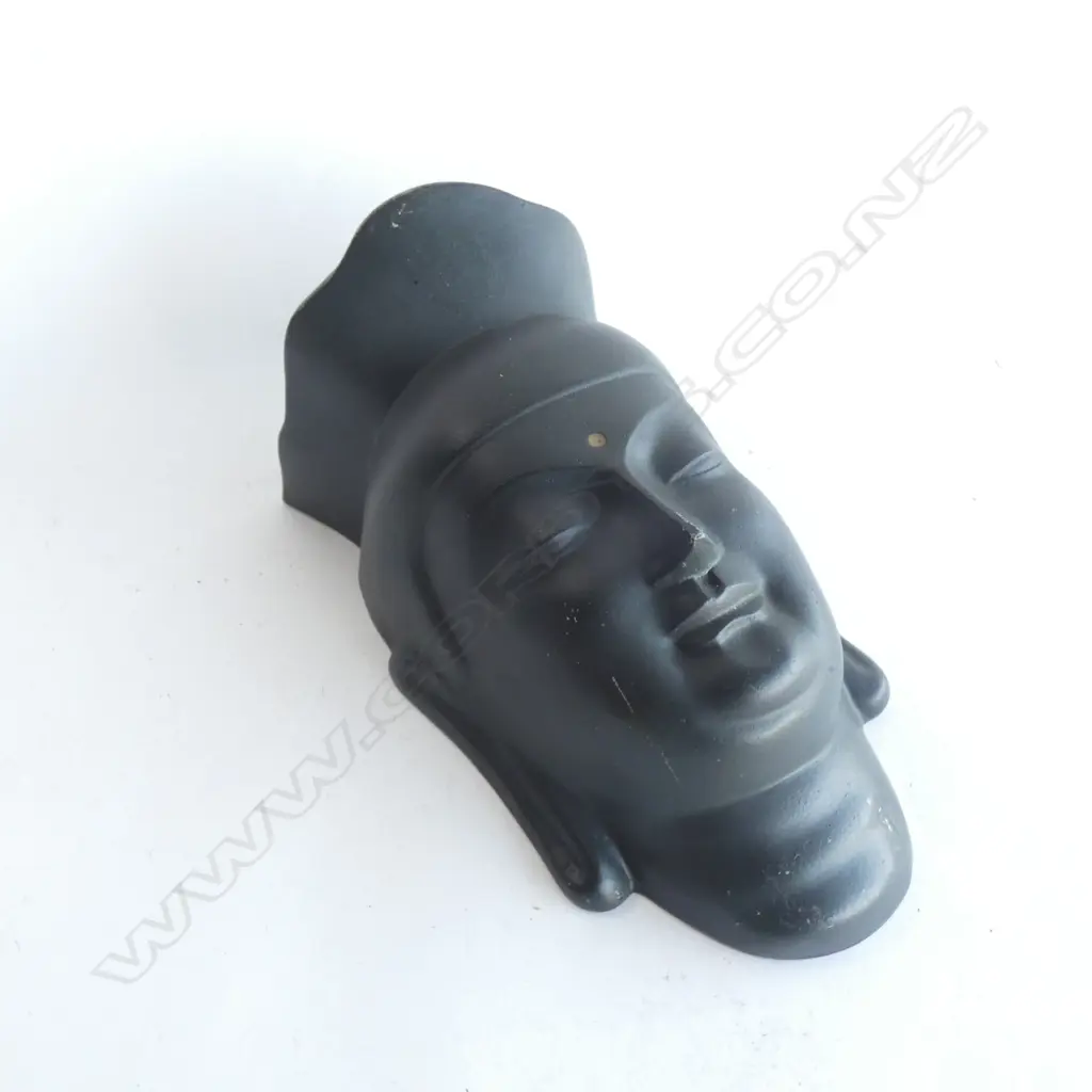 CAST IRON BUDDHA WALL HANGING ,JAPAN L 290 MM Image 1++