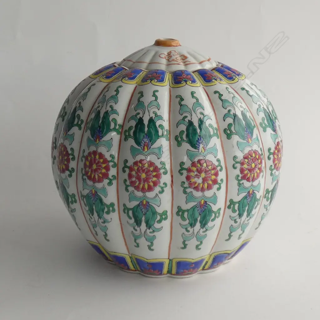 CHINESE CERAMIC LAMP BASE H.230mm Image 1++