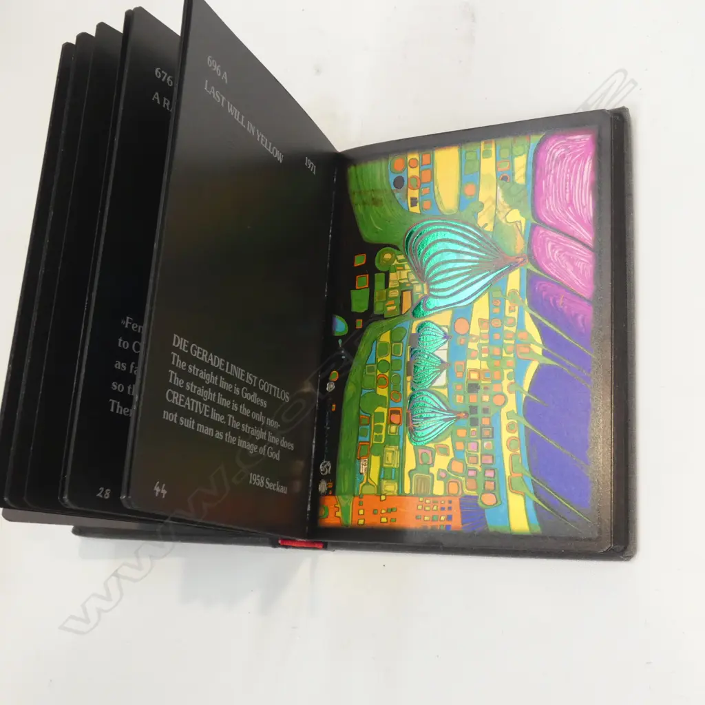 HUNDERTWASSER 1973 EXHIBITION CATALOGUE BOOK Image 1++