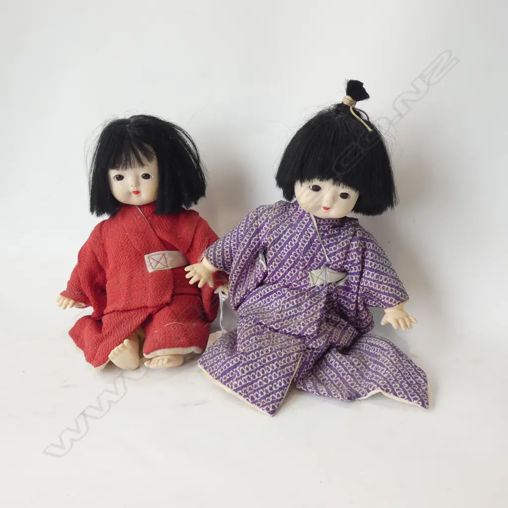 PR ORIENTAL PORCELAIN DOLLS - TRADITIONAL CLOTHES H. 240MM Image 1++