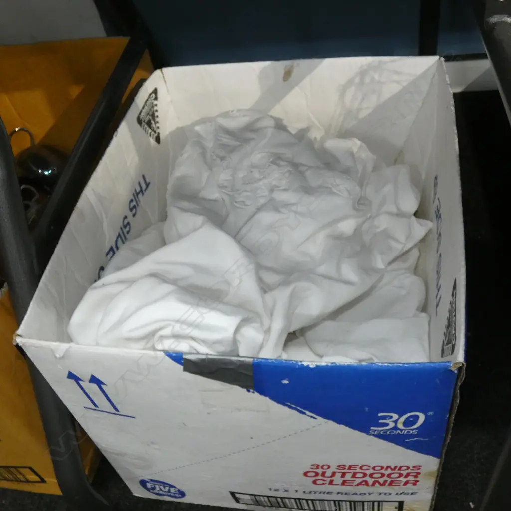 BOX WHITE EMBROIDERED LINEN Image 1++