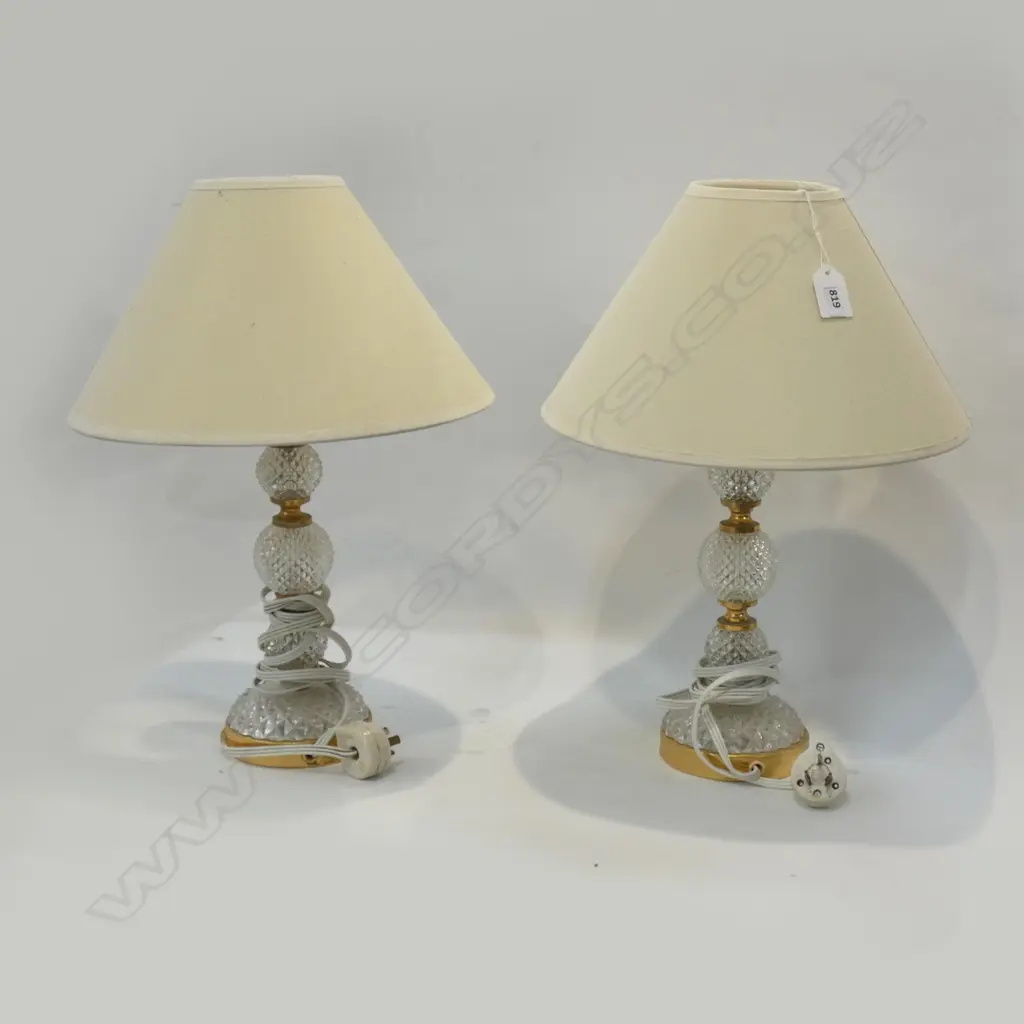 PR CRYSTAL TABLE LAMPS H.420mm Image 1++