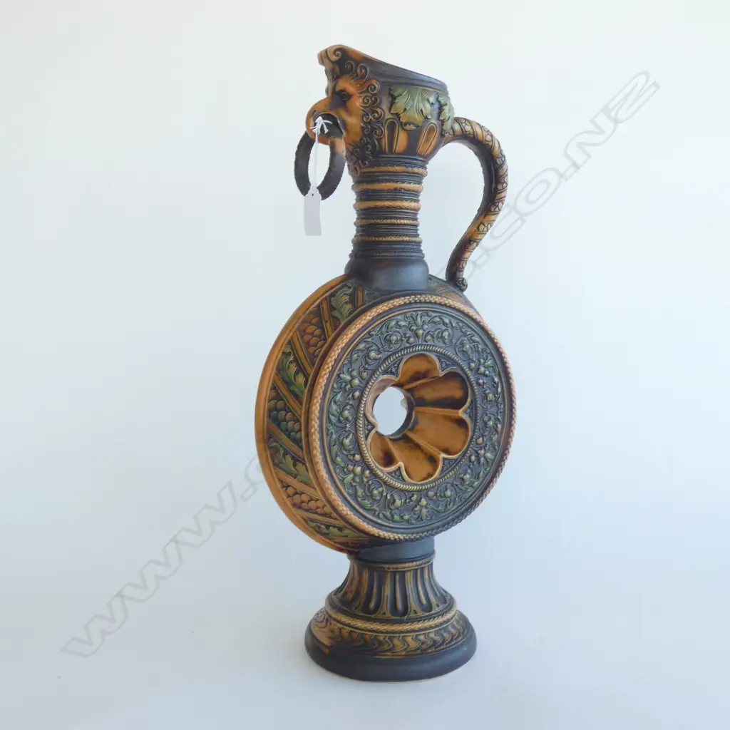 LG WEST GERMAN POTTERY JUG H. 590MM Image 1++