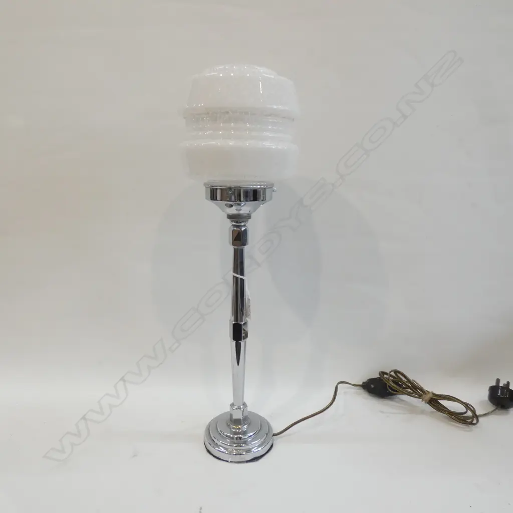 CHROME DECO LAMP H.515mm Image 1++