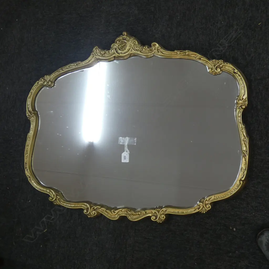 GILT FRAMED MIRROR 670x830mm Image 1++