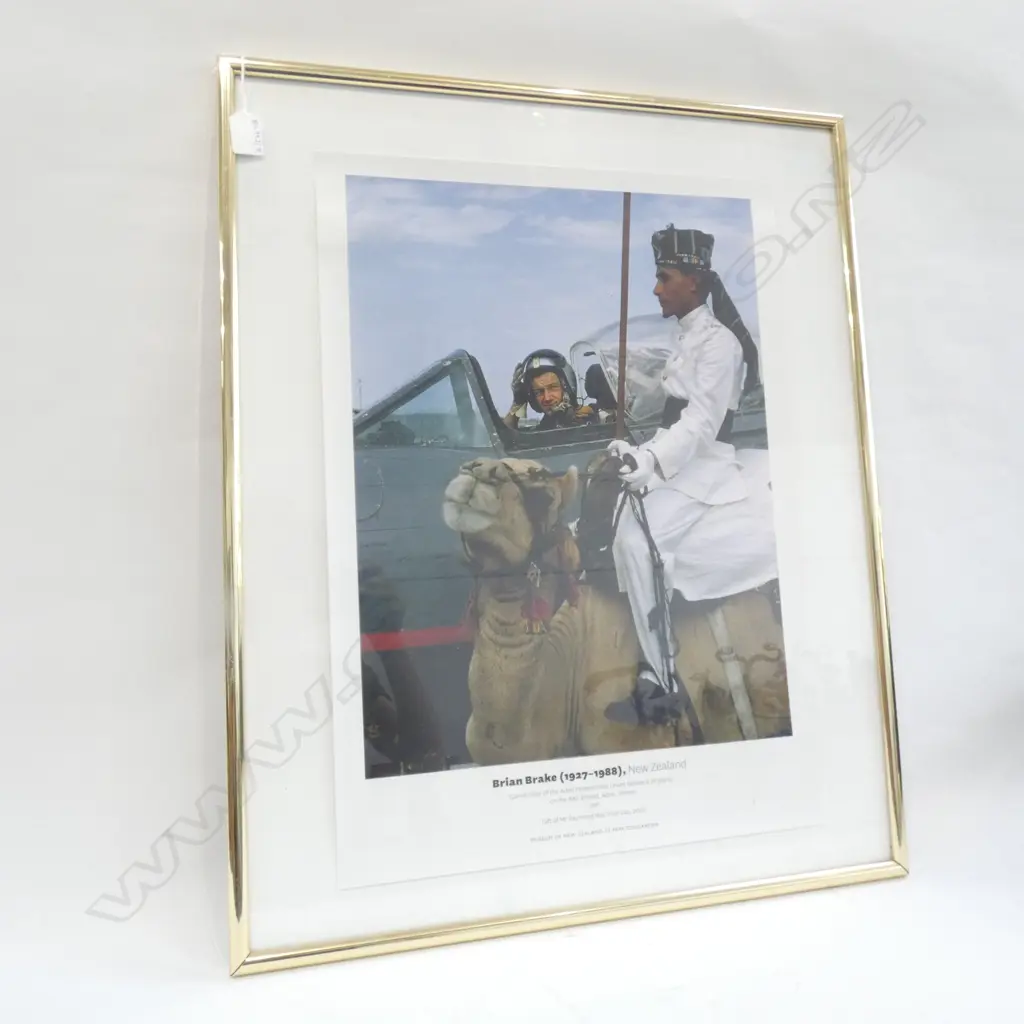 BRIAN BRAKE FRAMED PRINT 500x370mm Image 1++