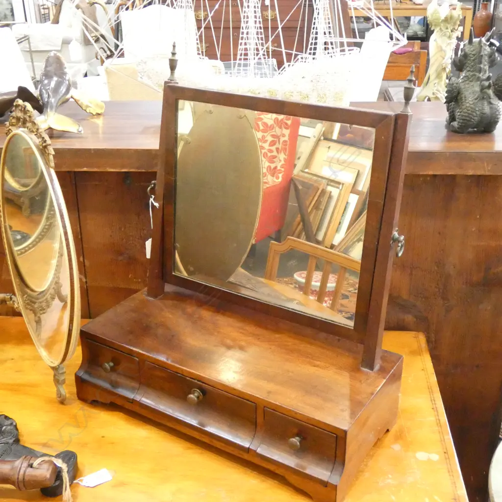 ANTIQUE DRESSING MIRROR W.450mm Image 1++
