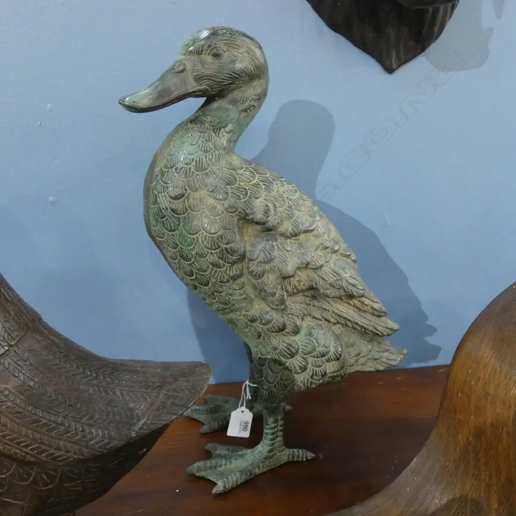 BRONZE DUCK H.410mm Image 1++