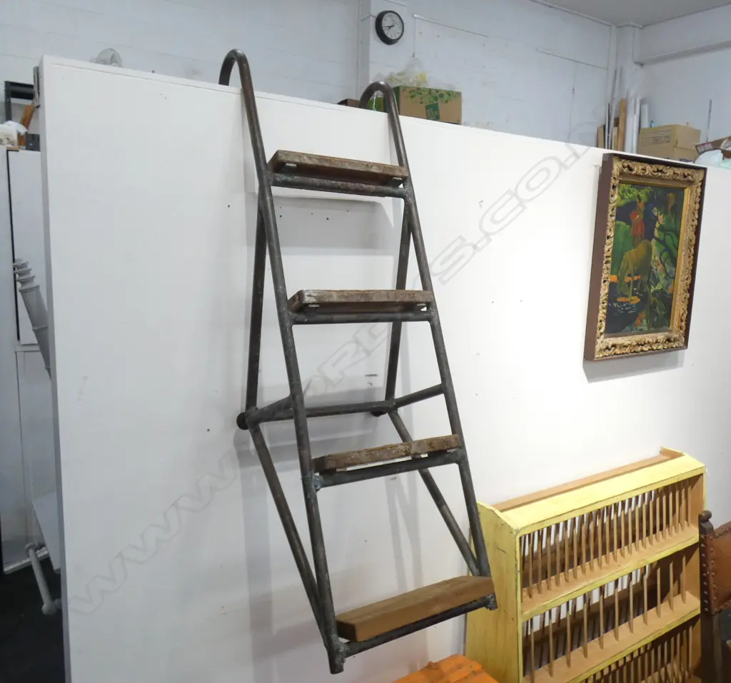 SHIPS LADDER WELDED COPPER FRAME Image 1++