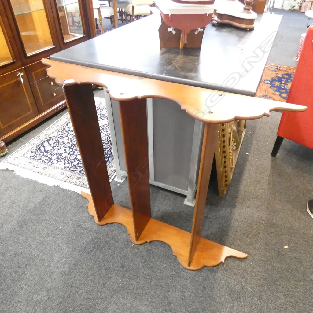 MAHOGANY WALL SHELVES 1160  X 940MM Image 1++