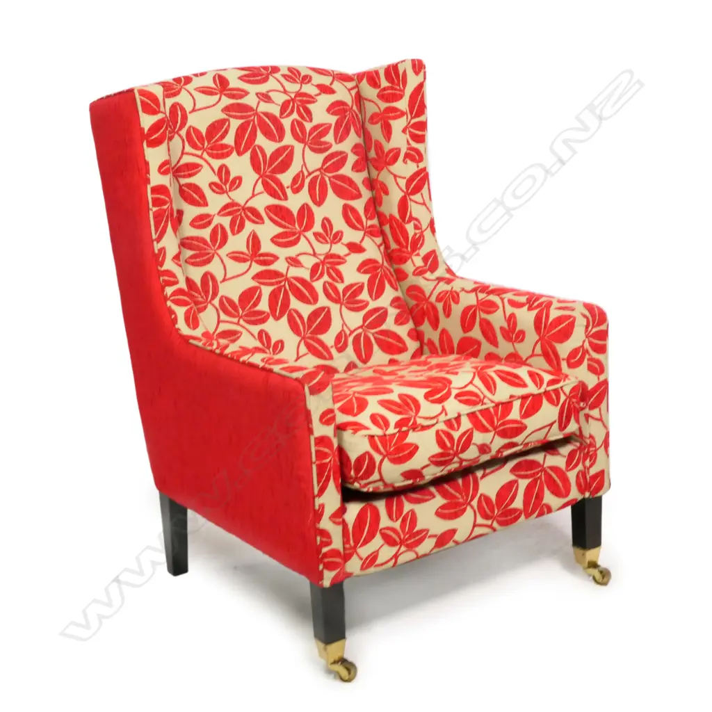 A modern designer wing back chair, Image 1++