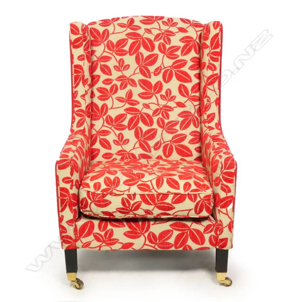 A modern designer wing back chair, Image 1++