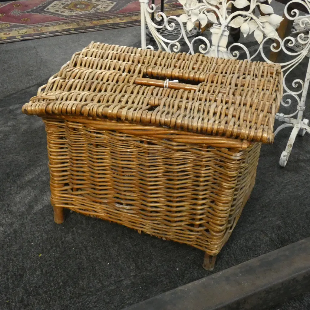 LARGE CANE BASKET Image 1++