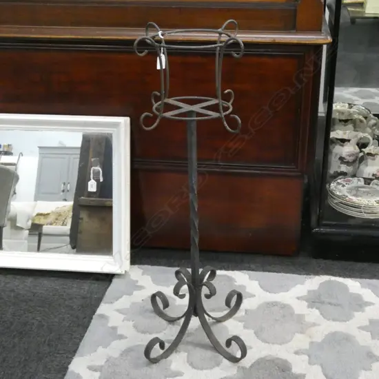 PR WROUGHT IRON PLANTER STANDS H 150MM