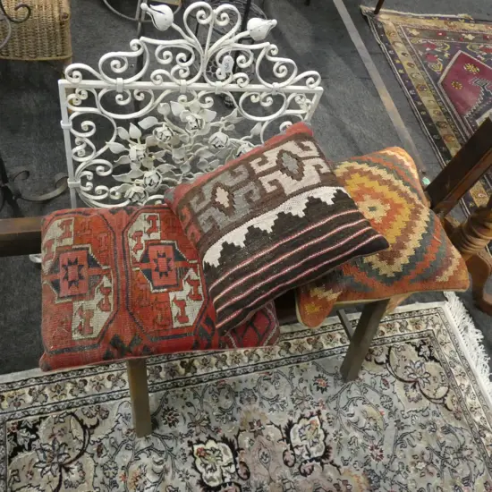 3 KELIM CUSHIONS