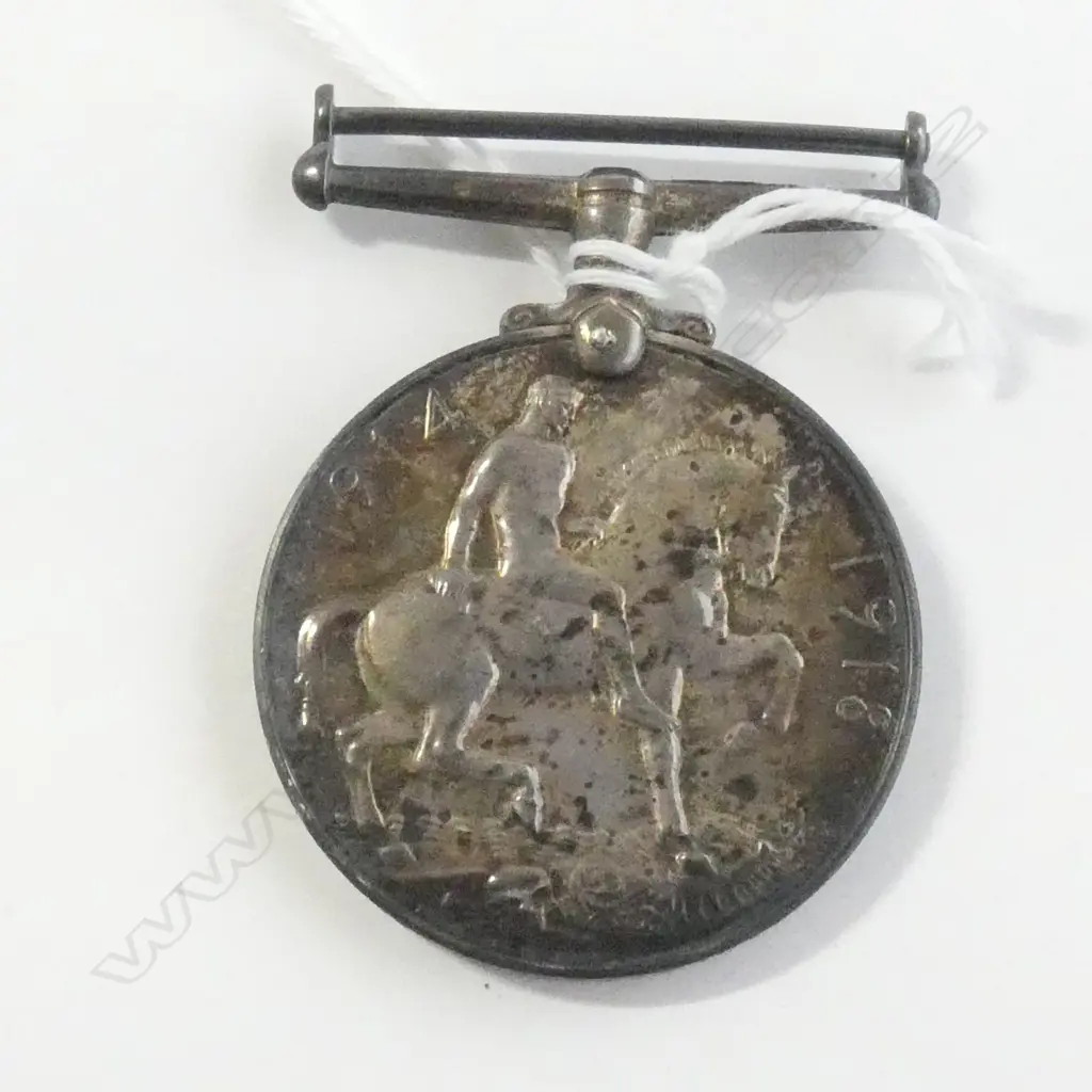 (17750) WWI WAR MEDAL AWARDED 22472 PTE. H.A.ALDRIDGE NZEF Image 1++