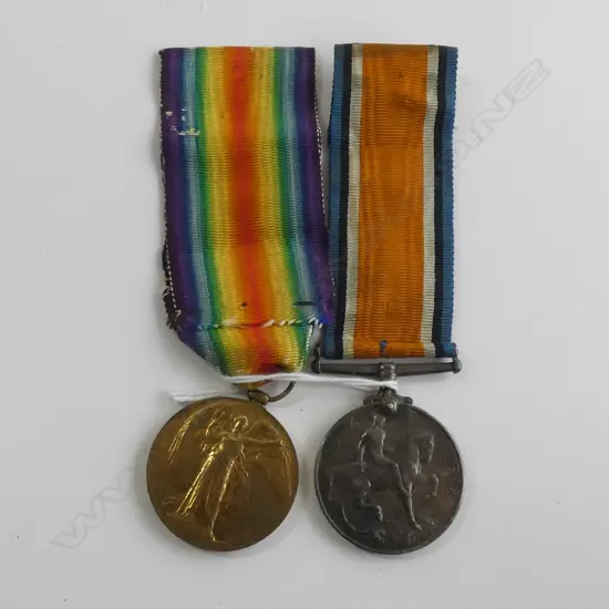 (17950) PR WWI MEDALS AWARDED 40968 RFLM. W.KILPATRICK NZEF