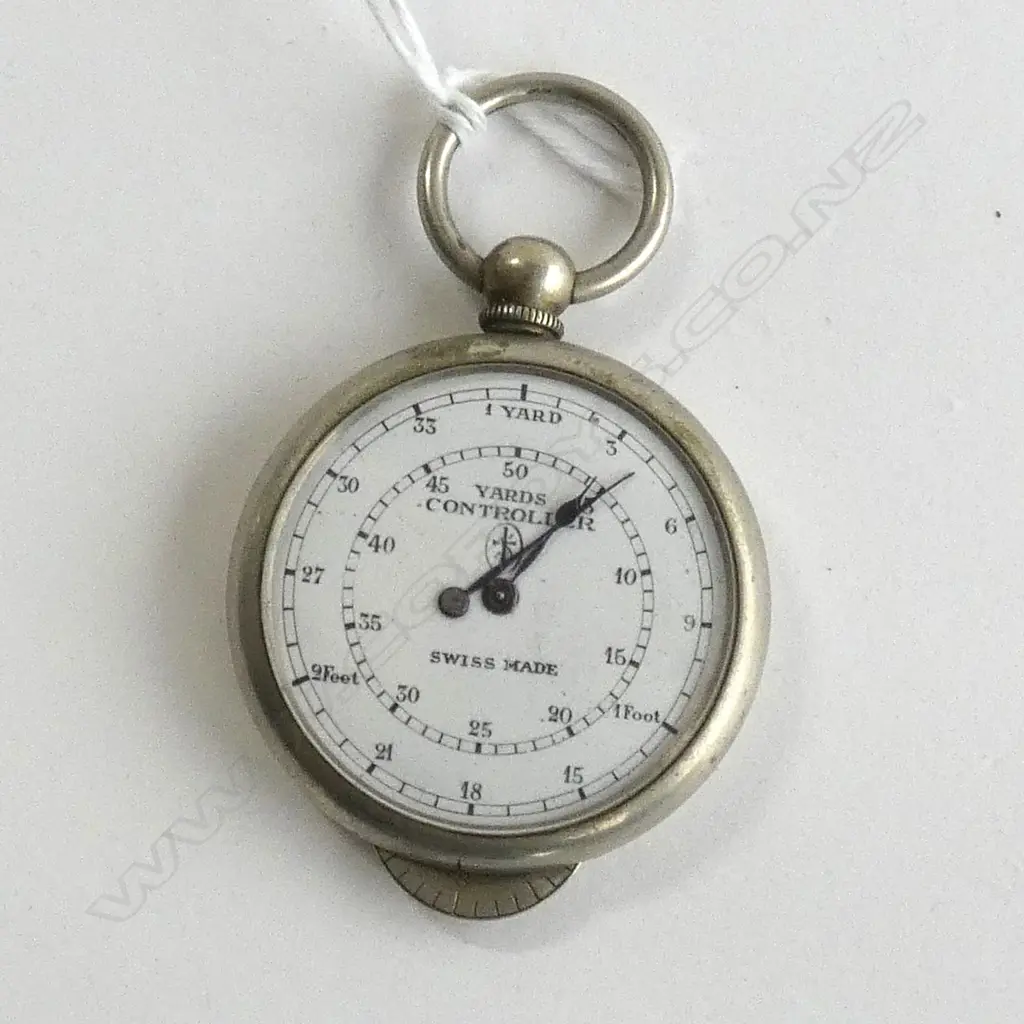 (19367) SWISS YARD/FOOT POCKET COUNTER/MEASURE a/f Image 1++
