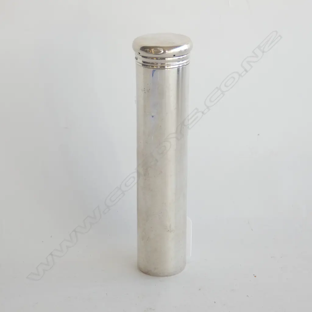 STG SILVER LIDDED CONTAINER BY ASPREY LTD LONDON 1926 H.165mm 102 GRAMS Image 1++