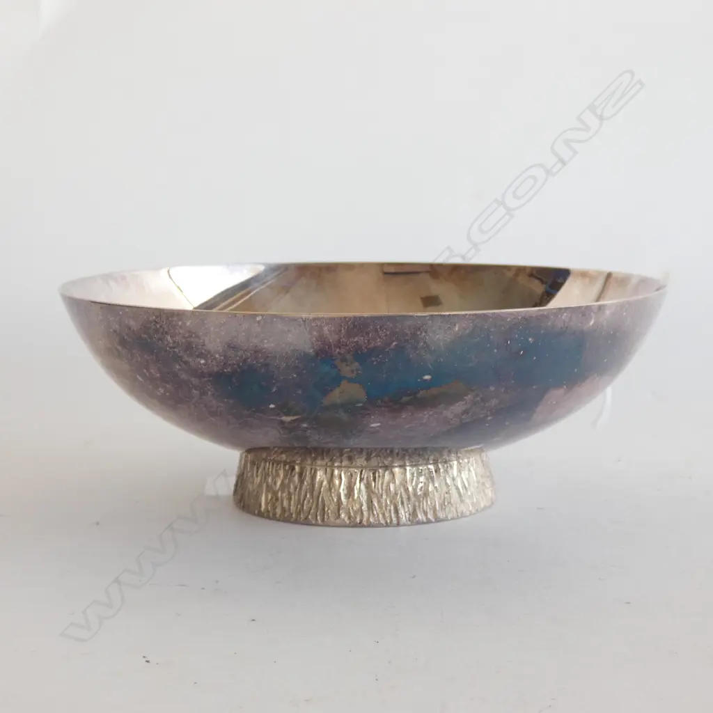 GARRARD & CO. 'REGENT PLATE' BOWL ORIG. CARD BOX Dia.155mm Image 1++