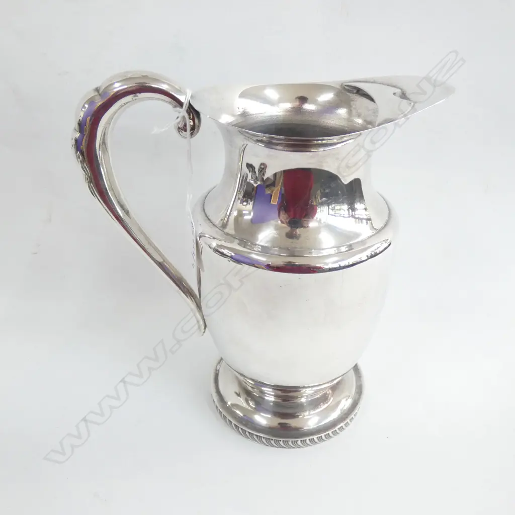 SILVER PLATE JUG H.200mm Image 1++