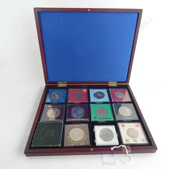 12 UNC COINS NZ $1. ETC AUSTRALIA 1936 EDW VIII CROWN ETC