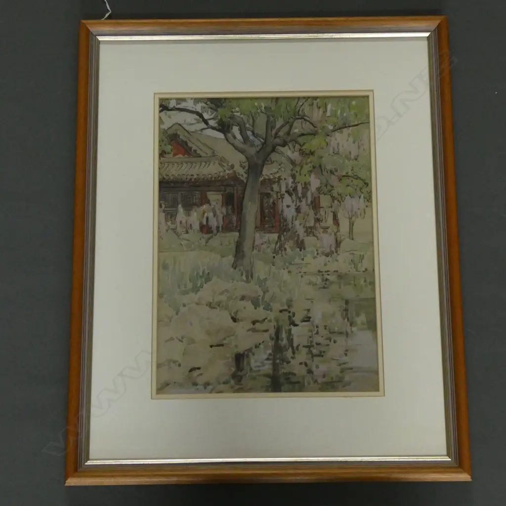 MARY AUGUSTA MULLIKIN (1874-1964 AMERICAN) CHINESE W/C 340x240mm Image 1++