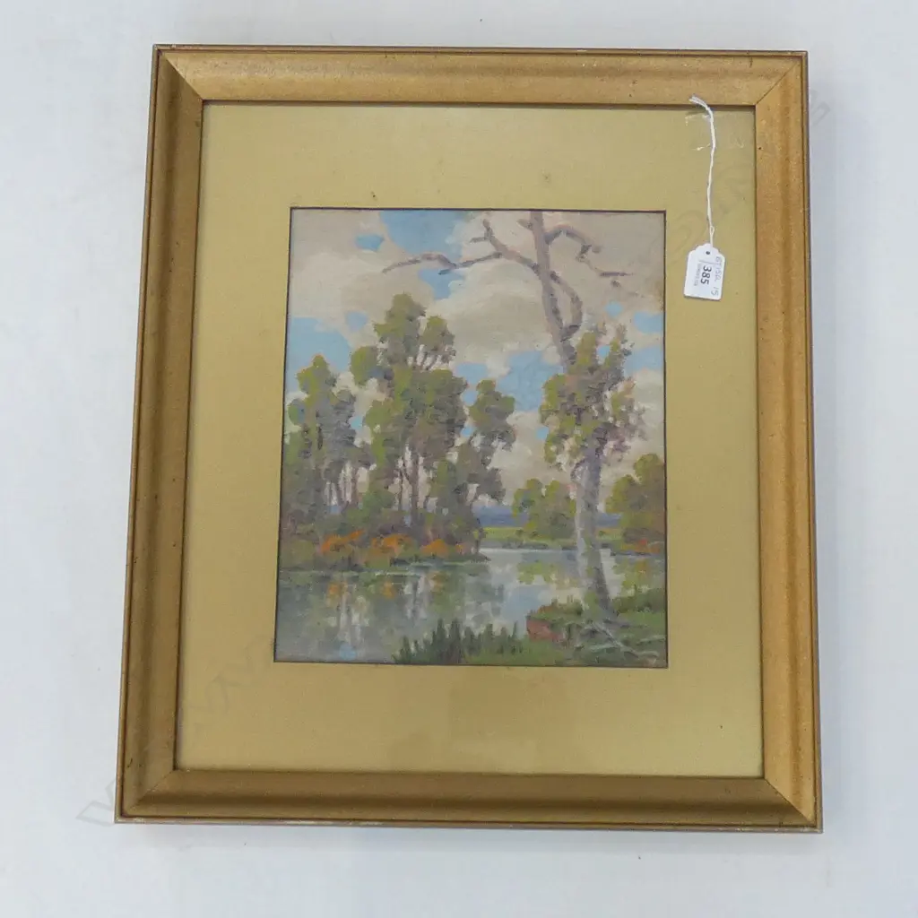 WILLIAM ALLAN BOLLARD OIL - RIVER SCENE Image 1++