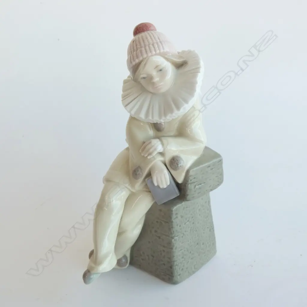 LLADRO CLOWN FIGURE H. 205MM Image 1++