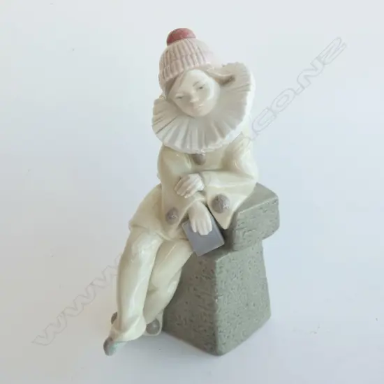 LLADRO CLOWN FIGURE H. 205MM