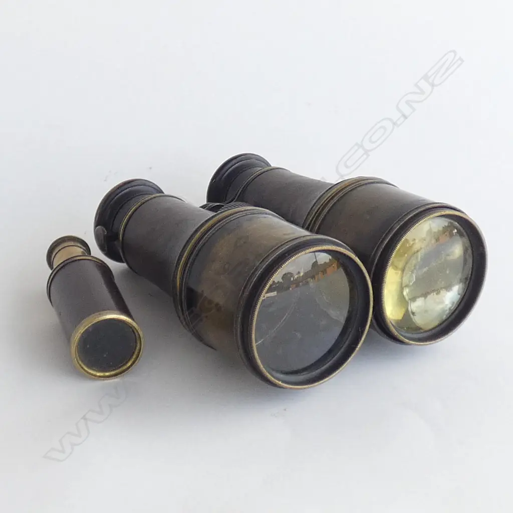 VINTAGE BINOCULARS & SMLL TELESCOPE  Image 1++