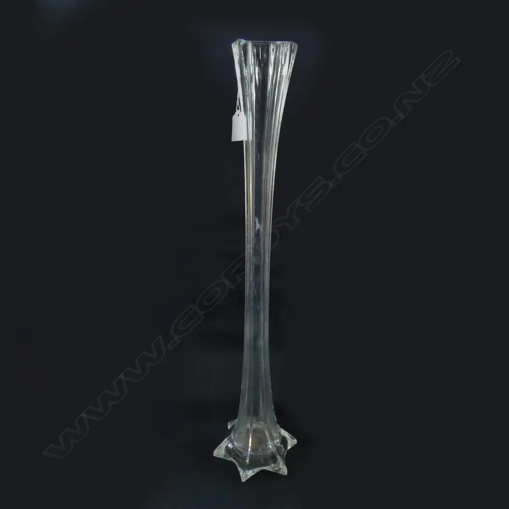 TALL GLASS VASE H. 600MM Image 1++