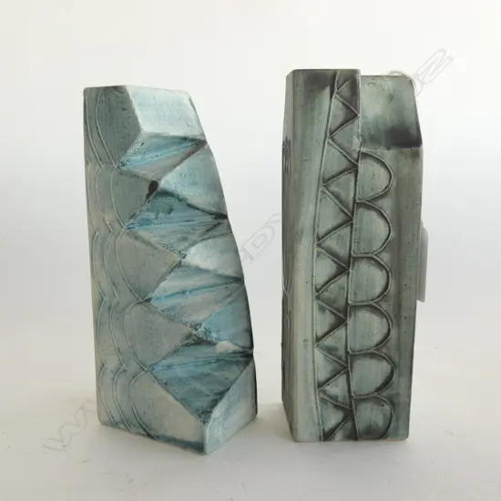 Two Carn Cornwall pottery vases,