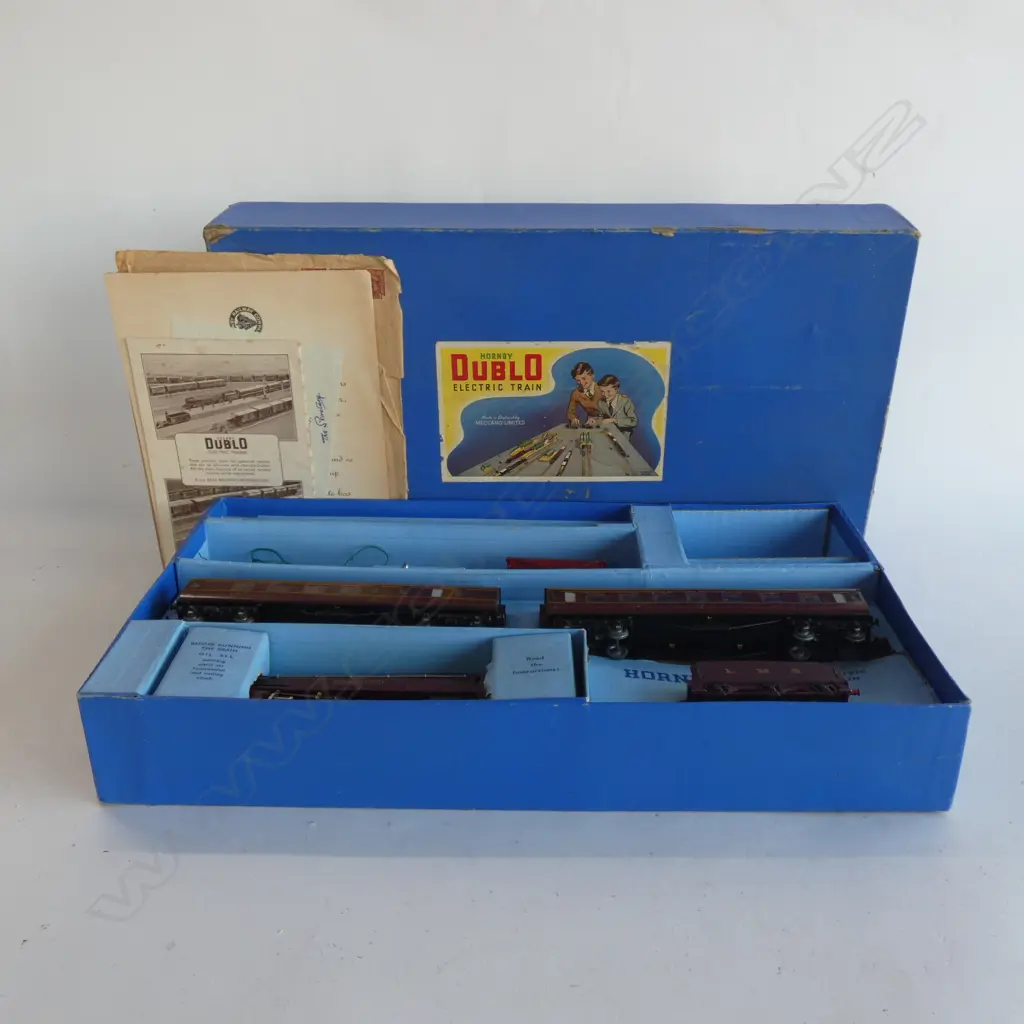 (17811) HORNBY DUBLO ELECTRIC TRAIN IN ORIGINAL BOX  Image 1++
