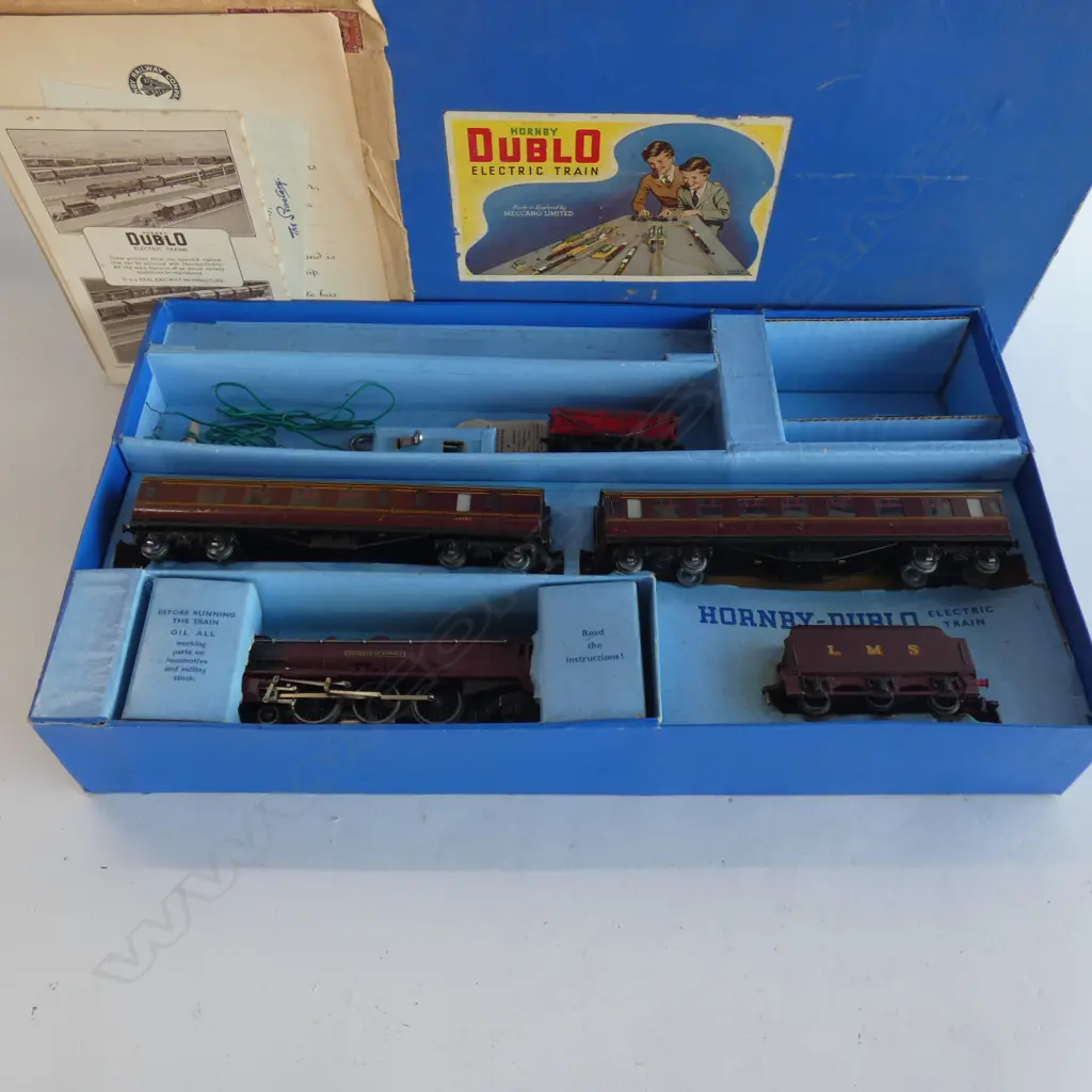 (17811) HORNBY DUBLO ELECTRIC TRAIN IN ORIGINAL BOX  Image 1++